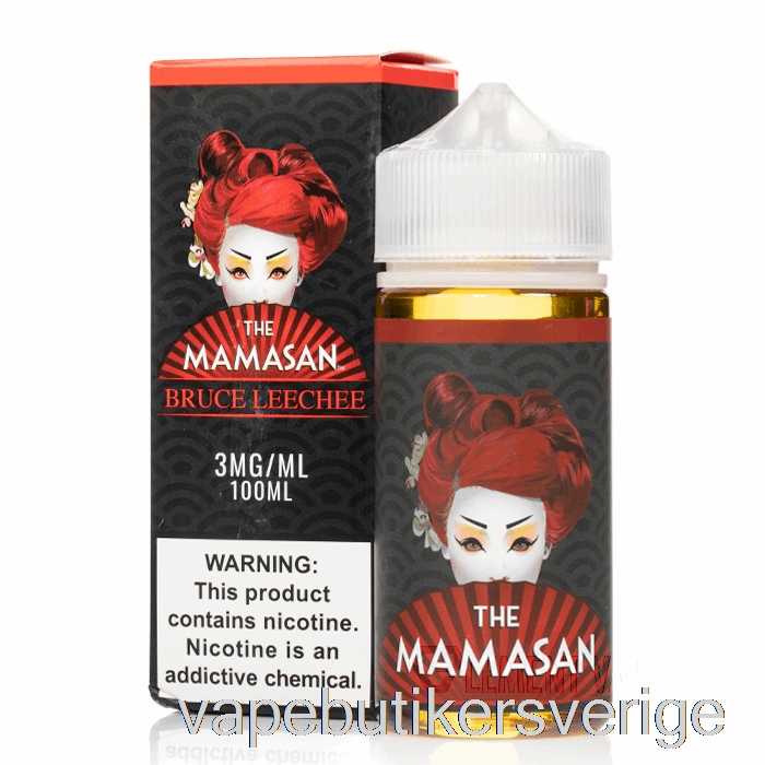 Vape Sverige Bruce Leechee - The Mamasan - 100ml 6mg